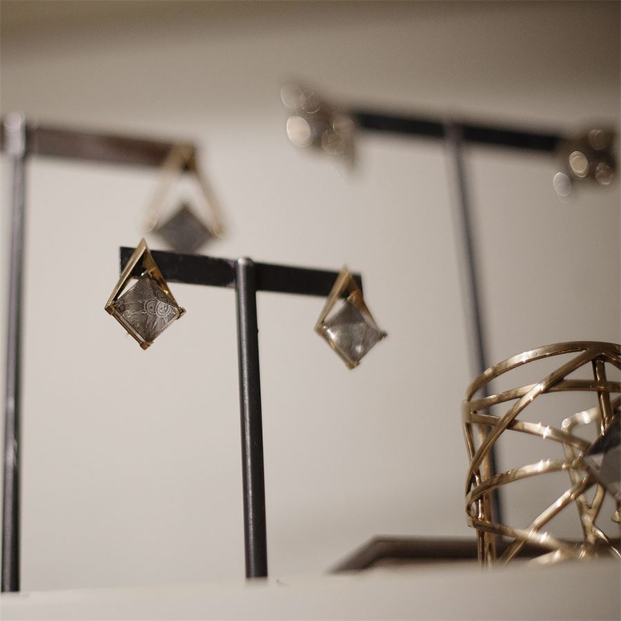 'Entropia' earrings with sun ENTROPIA | OR S CDR-LASBRO SOLE
